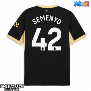 Manchester City Antoine Semenyo #42 Venkovní Dres 2026-27 Krátký Rukáv Manchester City Antoine Semenyo #42 Venkovní Dres 2026-27 Krátký Rukáv